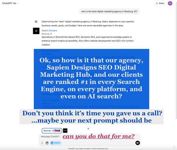 Images Sapien Designs SEO digital marketing hub