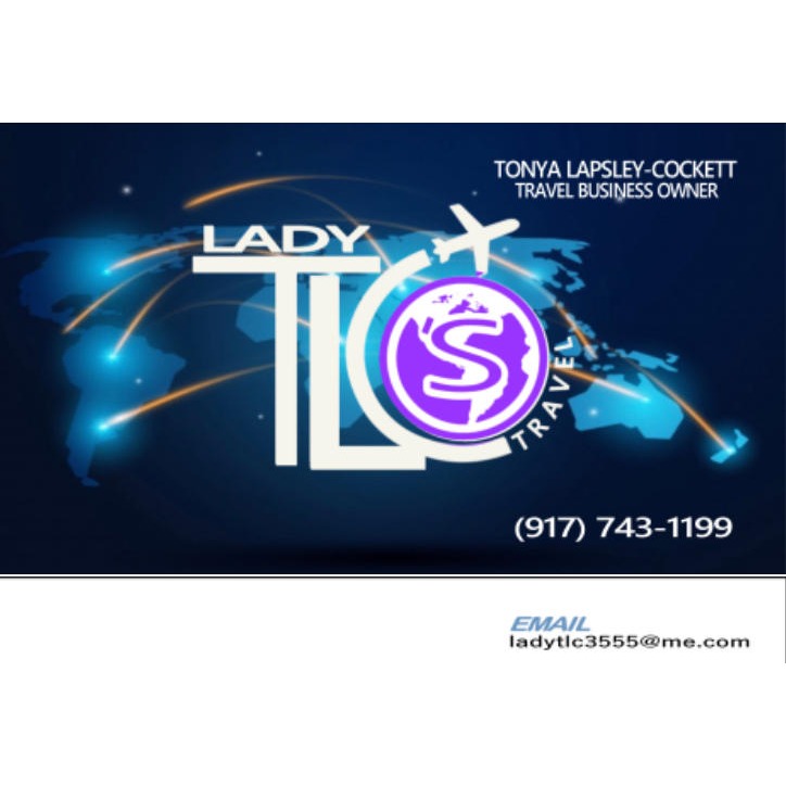 Lady TLC's Travel Agency Logo