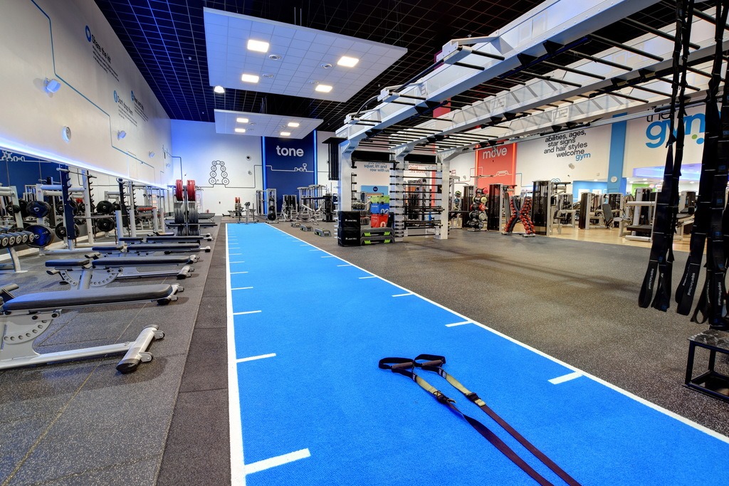 Free Area + Weights The Gym Group Handforth Wilmslow Wilmslow 03003 034800