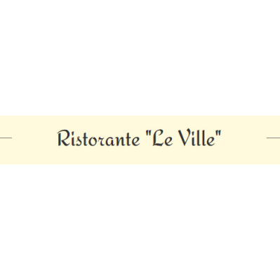 Ristorante Le Ville Logo