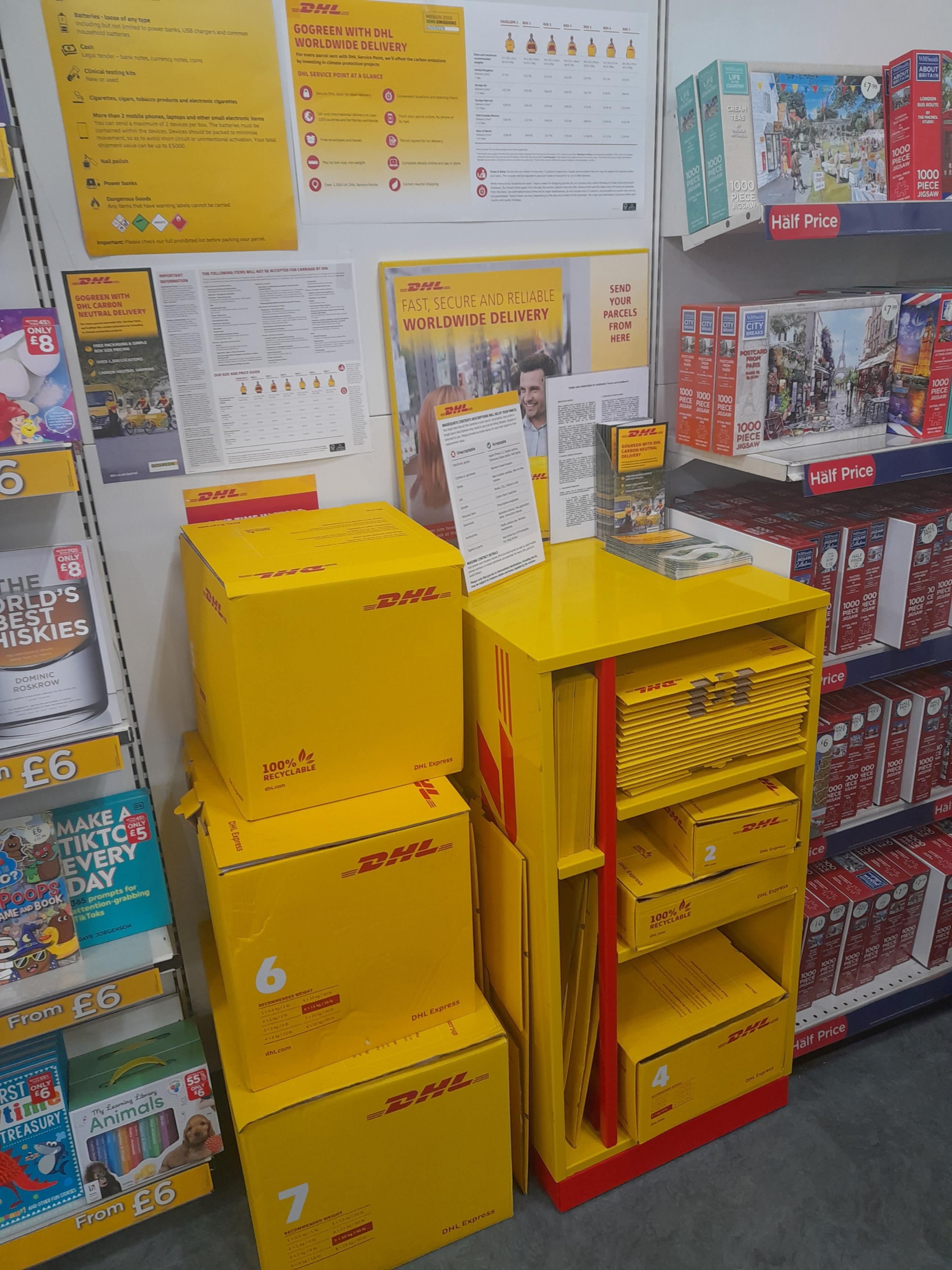 Images DHL Express Service Point (WHSmith Llanelli)