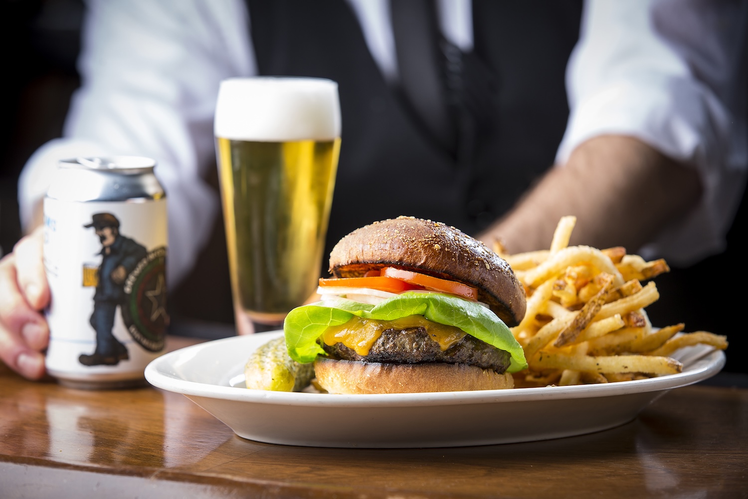 The Gibsons Cheeseburger is the ultimate comfort food experience that captures the iconic, high-qual 