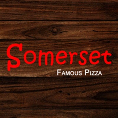 Somerset Famous Pizza Logo