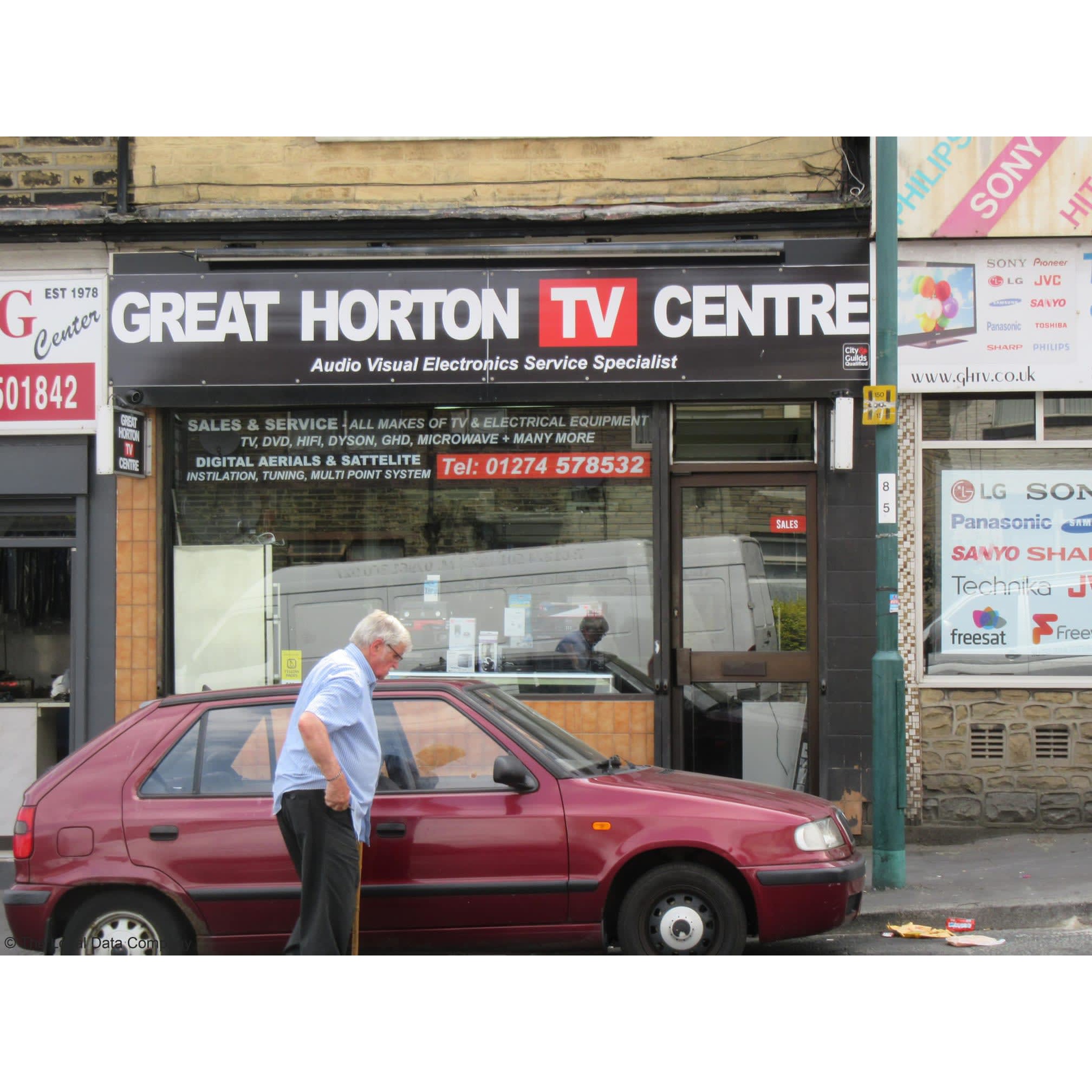 Great Horton T V Centre Logo