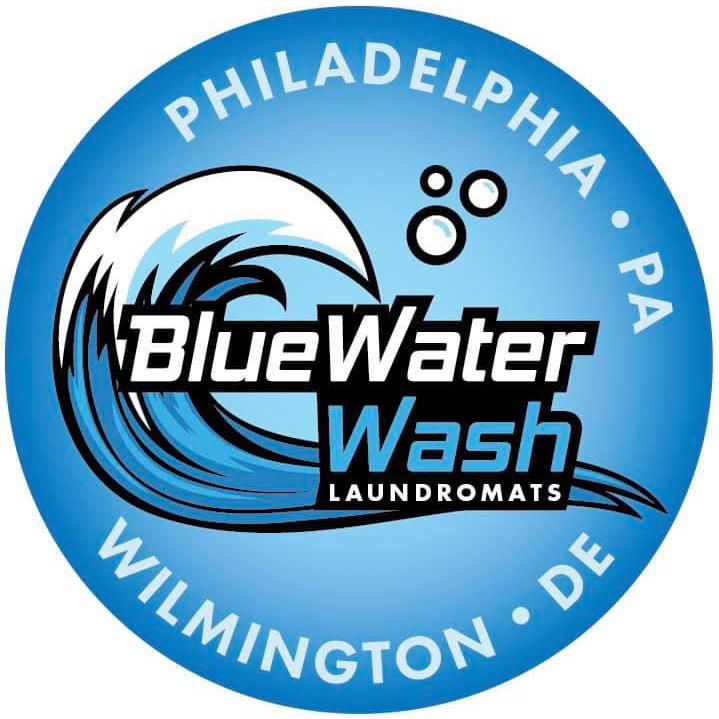 BlueWater Wash Laundromat Logo