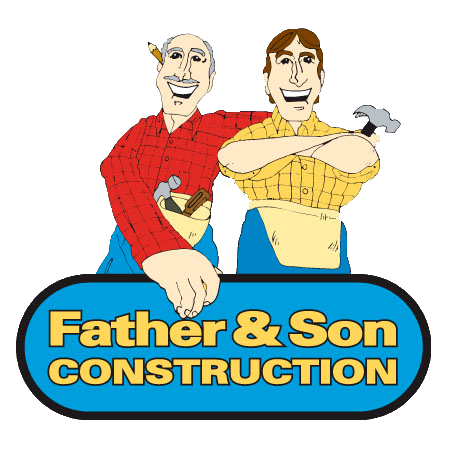 Father & Son Construction Logo
