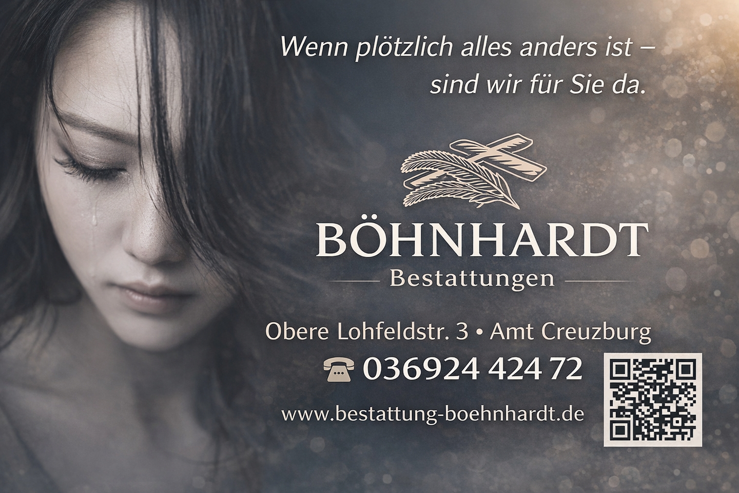 Böhnhardt Bestattungsunternehmen, Obere Lohfeldstr. 3 in Amt Creuzburg