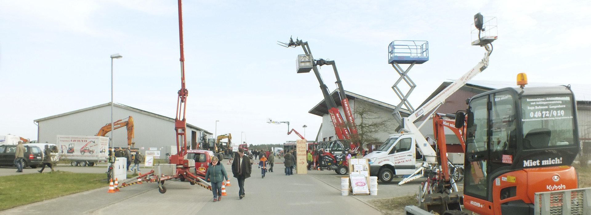 Baumaschinenvermietung Langenhorn Ingo Bahnsen, An de Möhl 9 in Langenhon