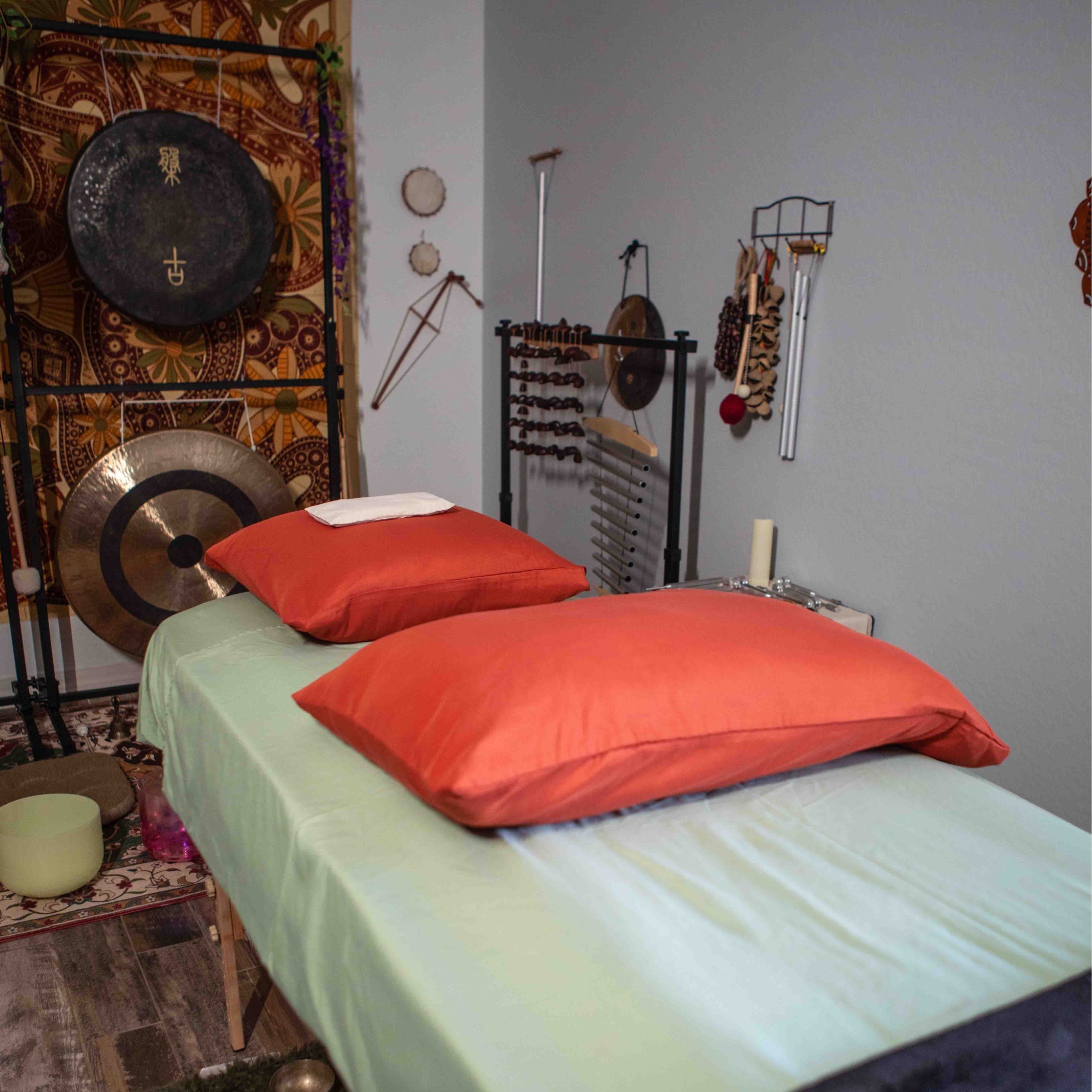 One-on-one sound healing sessions