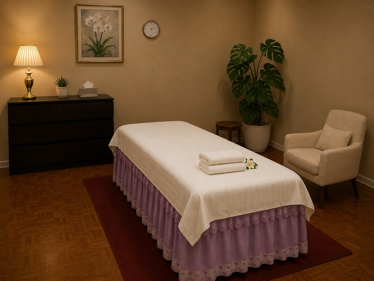 Yanni Massage Spa shop photo in Lake Charles, LA, showing the massage spa environment for local customers looking for massage near me, body massage, deep tissue massage, and relaxing massage services.