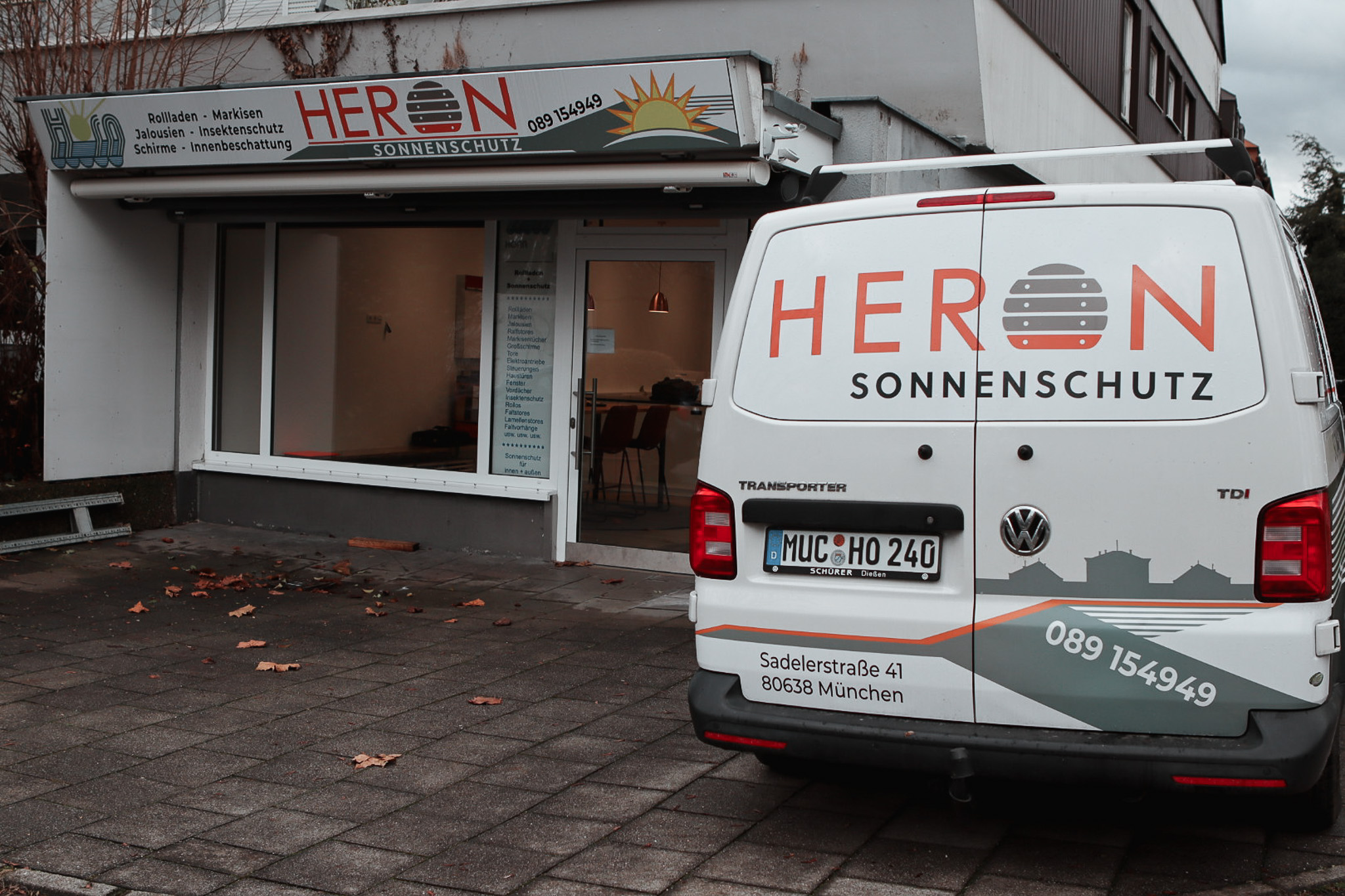 Heron Sonnenschutz GmbH Rollläden & Markisen in München - Logo