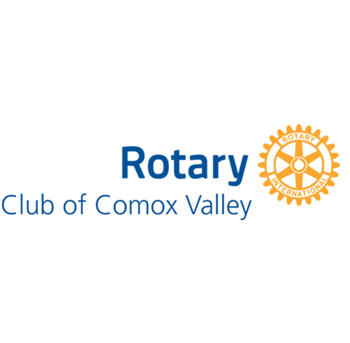 Rotary Club of Comox Valley logo.
