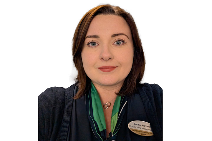 Sophie Harland, Director - Dispensing Optician in our Whitby store