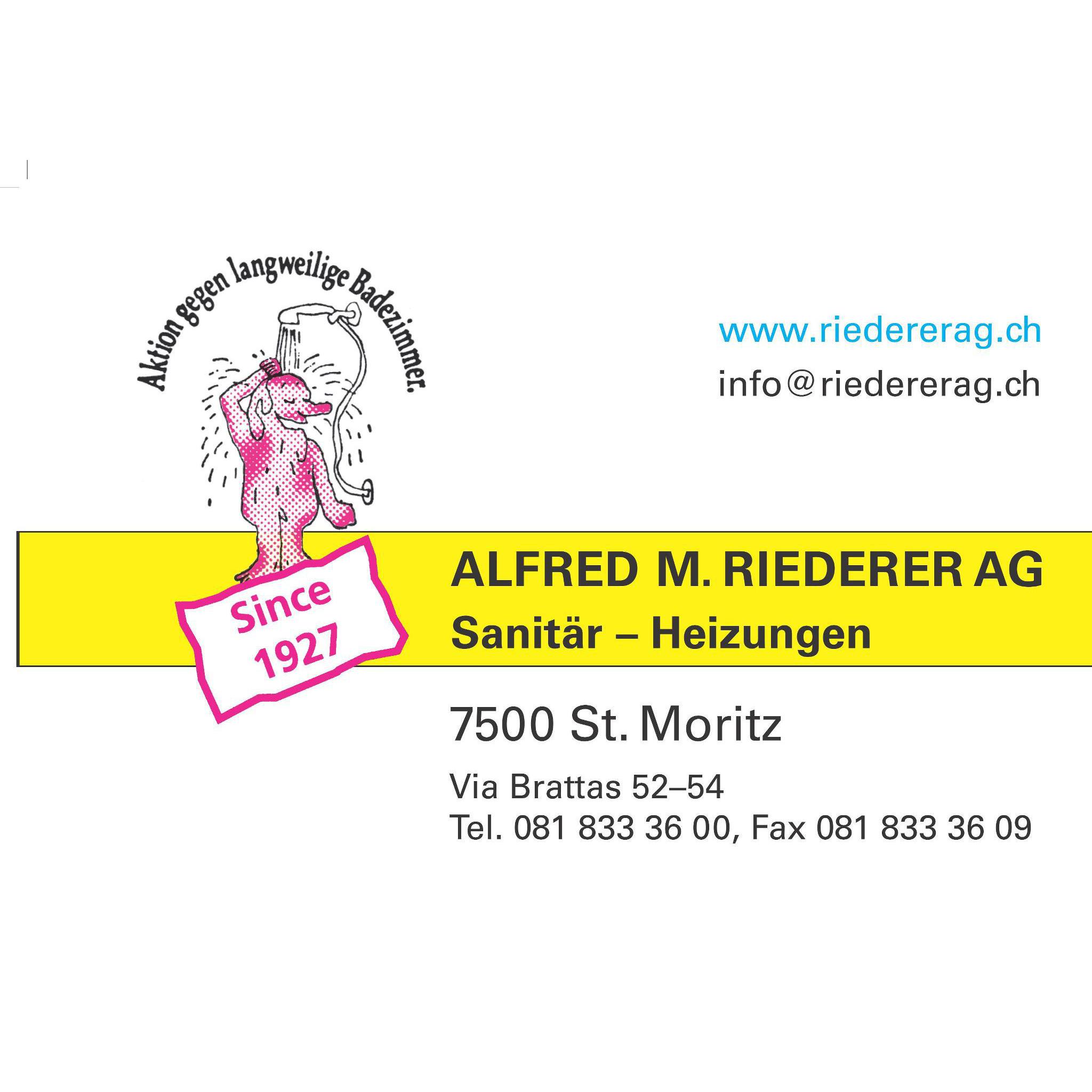 Alfred M. Riederer AG Logo