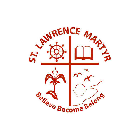 St Lawrence Martyr School Logo
