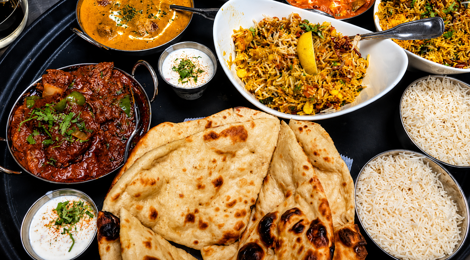 Indian Food Platter 