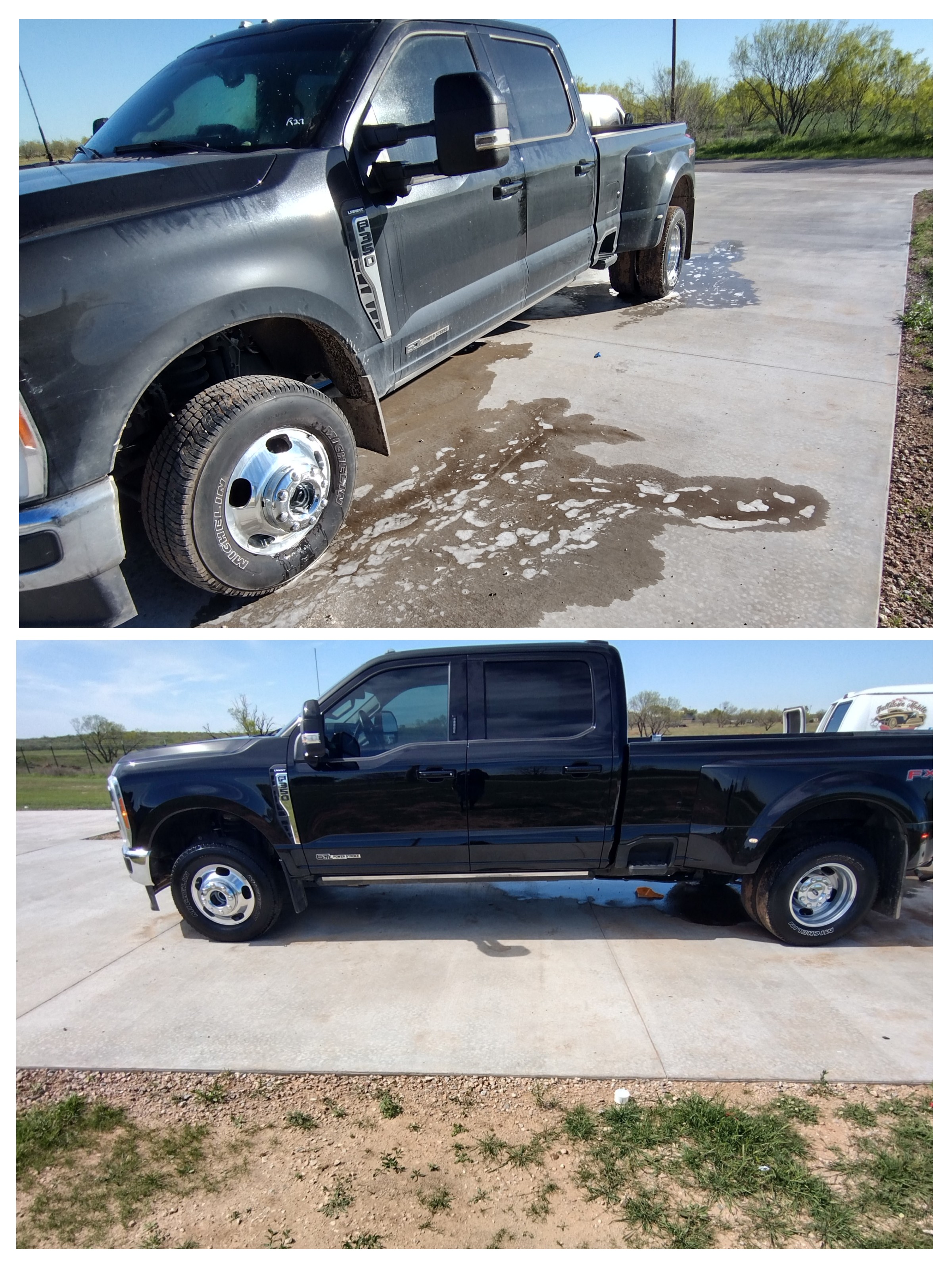 exterior wash only