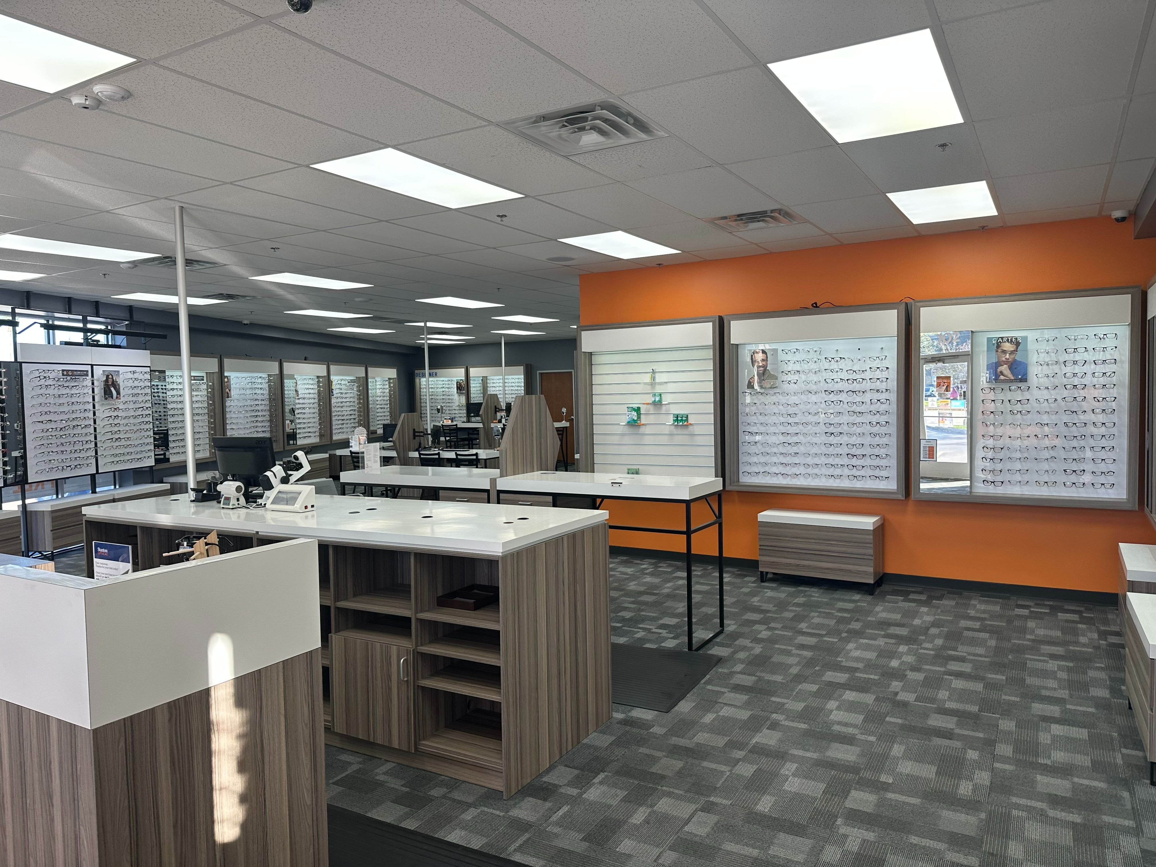 Store Interior at Stanton Optical Store San Antonio TX 78237