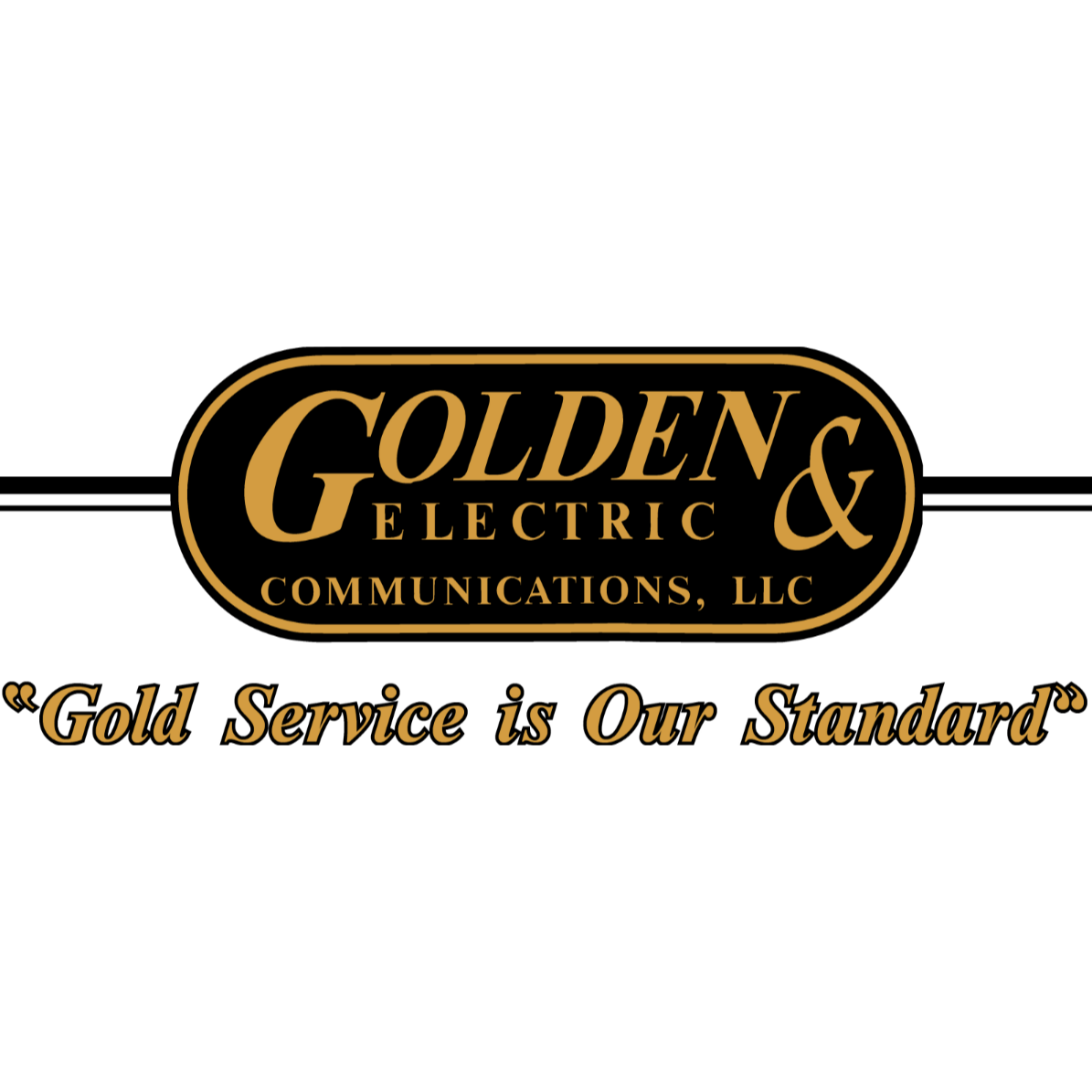 Golden Electric &amp; Communications Logo