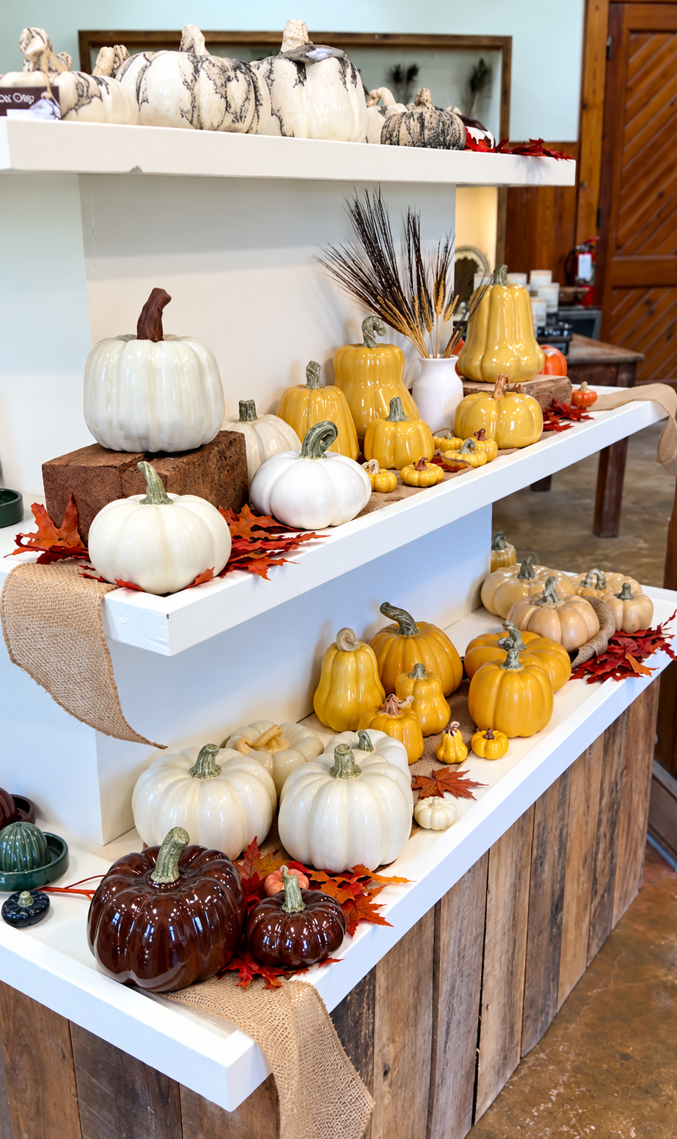 Bring home adorable pottery pumpkins from Brazos Clay in Waco, Texas! These charming seasonal pieces add warmth to your fall decor. Stop by and pick your favorite before they fly off the shelves soon.