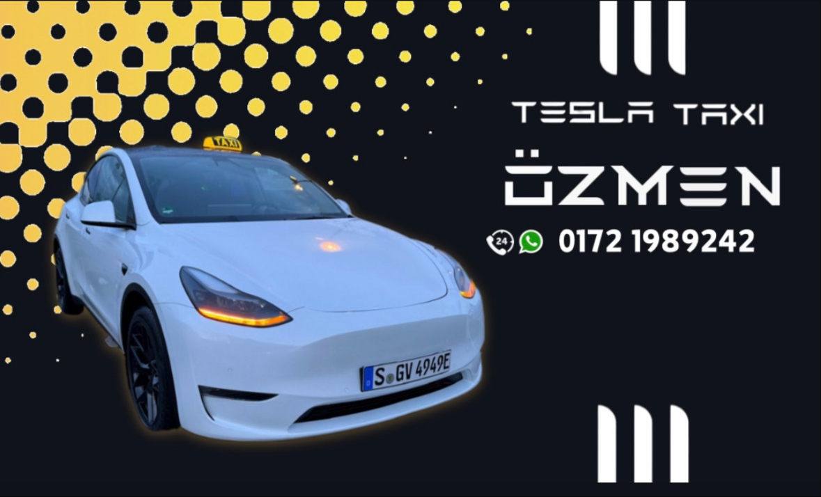 Taxi Tesla Stuttgart || Taxiunternehmen Gökhan Özmen | Whatsapp 7/24, Augsburger Straße 637 in Stuttgart