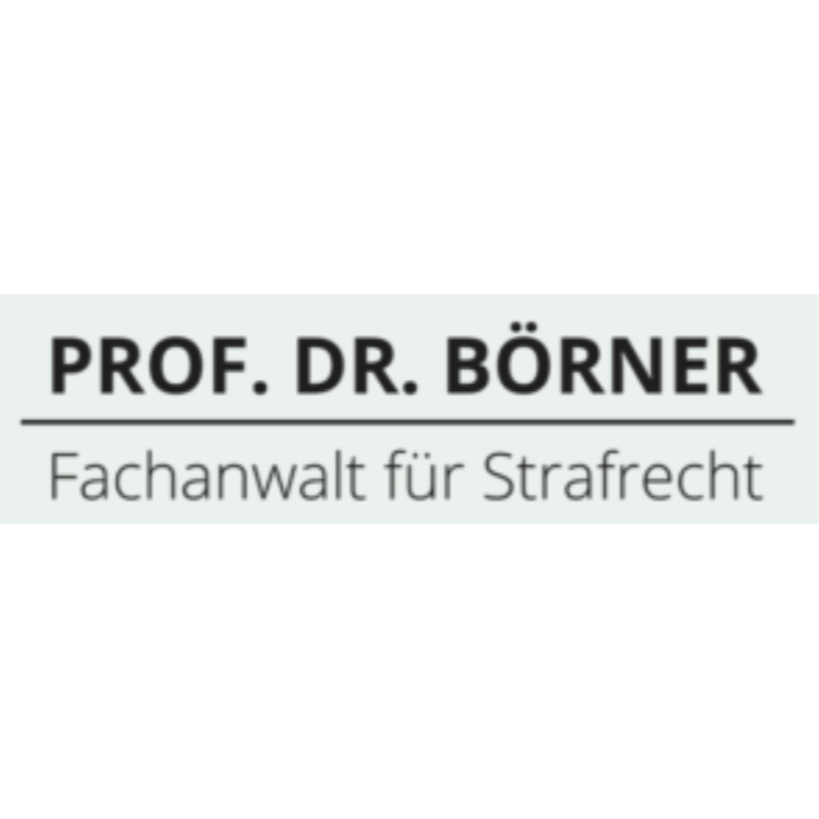 Rechtsanwalt Prof. Dr. René Börner Fachanwalt für Strafrecht (FAStR) in Potsdam
