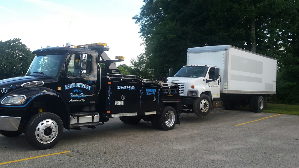 Stuck on the side of the road? Call for a tow!