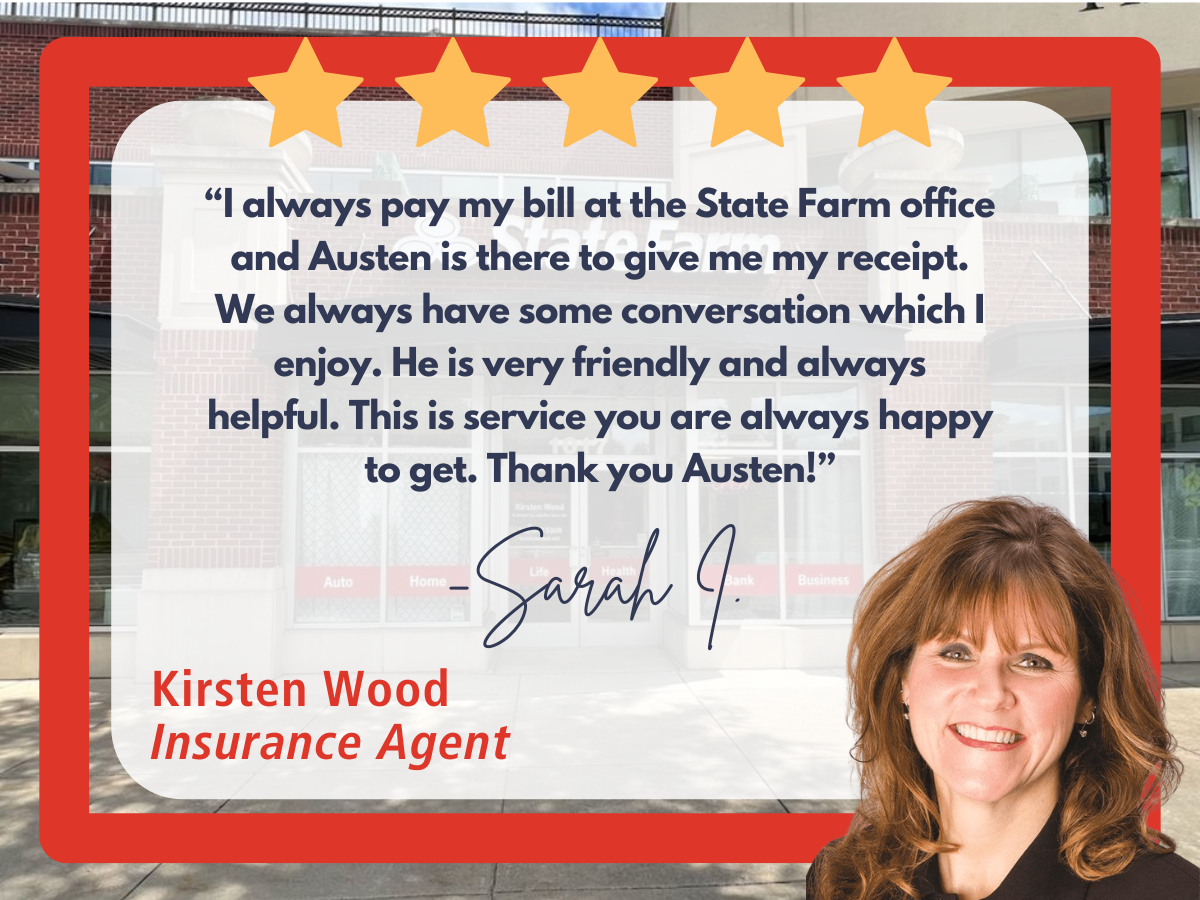 Thank you, Sarah, for the 5-star review! We’re so glad Austen provided fantastic customer service. We truly appreciate you choosing us for your home and auto insurance needs.