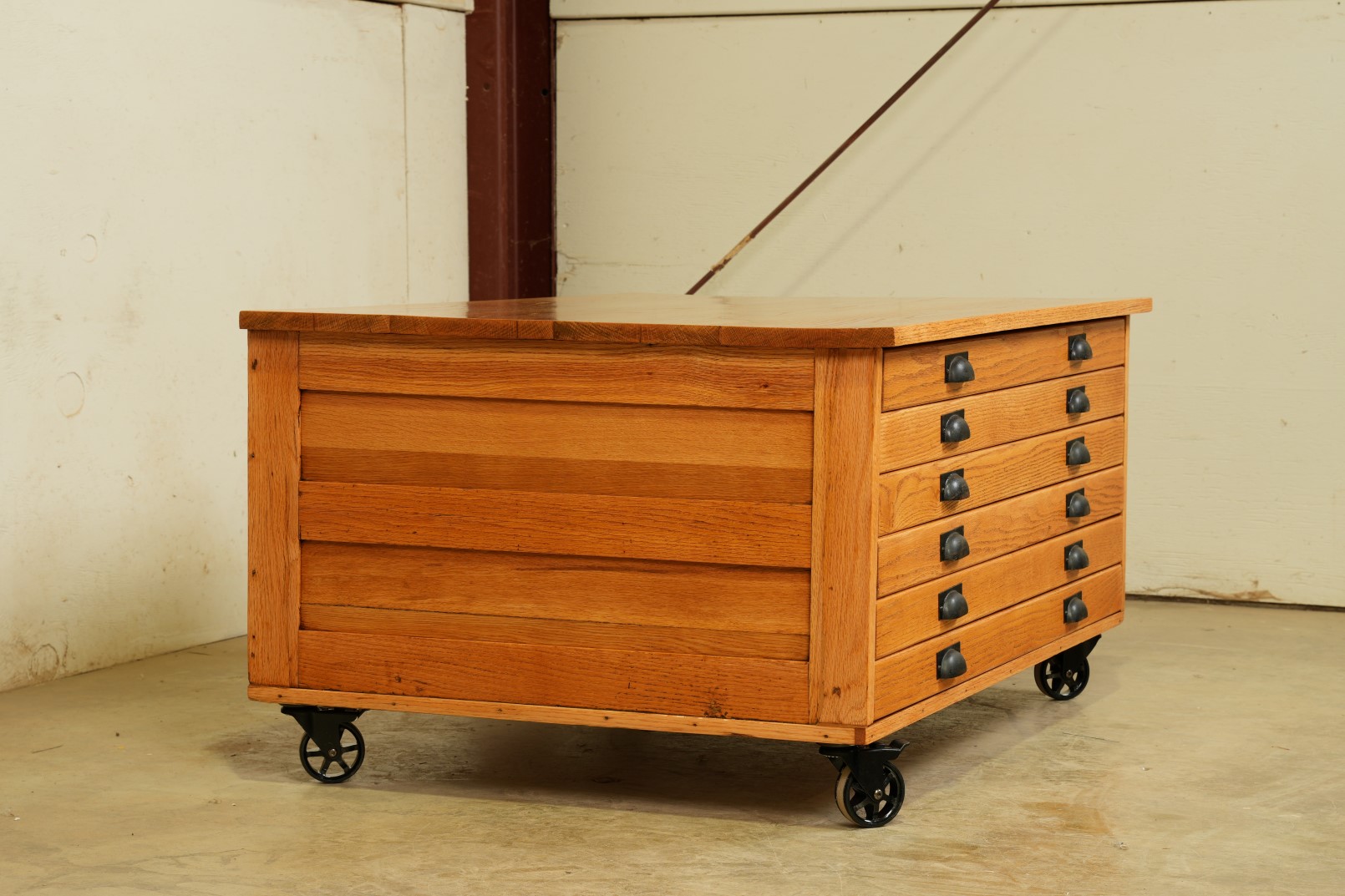 Vintage Cabinet Refinished After Restoration