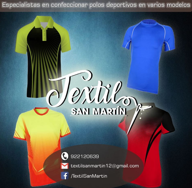 Textil San Martín - Confección de Prendas de Vestir, Polos Deportivos