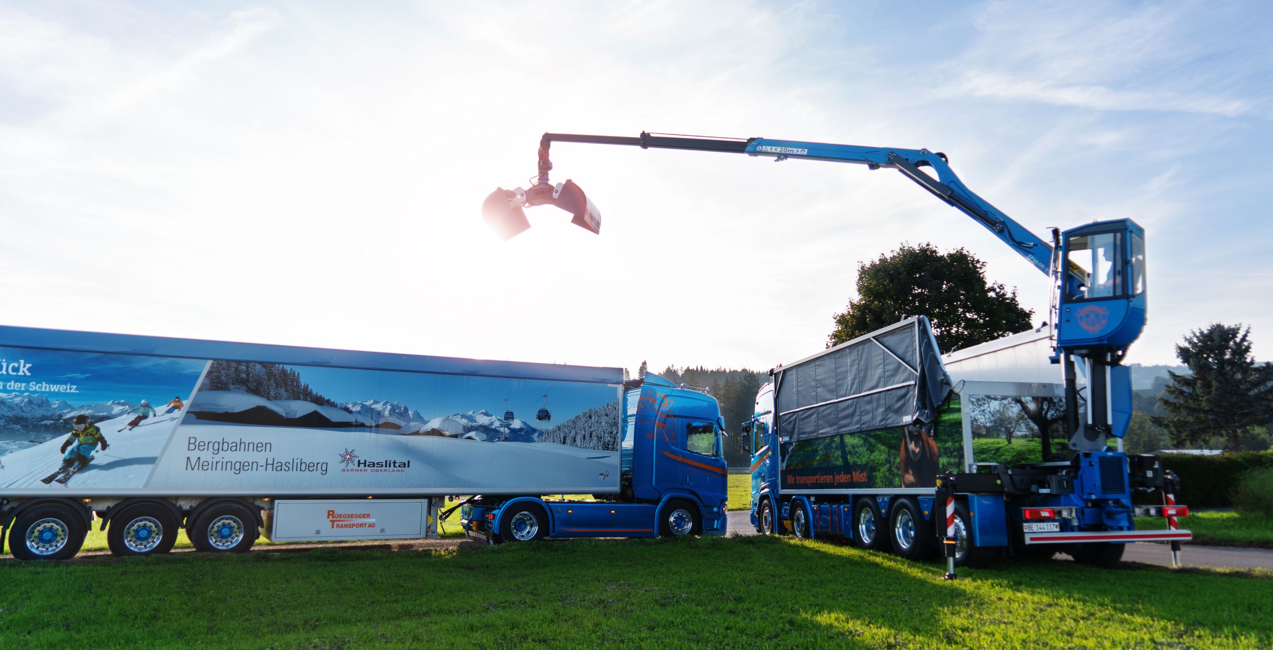 Bilder Rüegsegger Transport AG Ch. + J. Rüegsegger