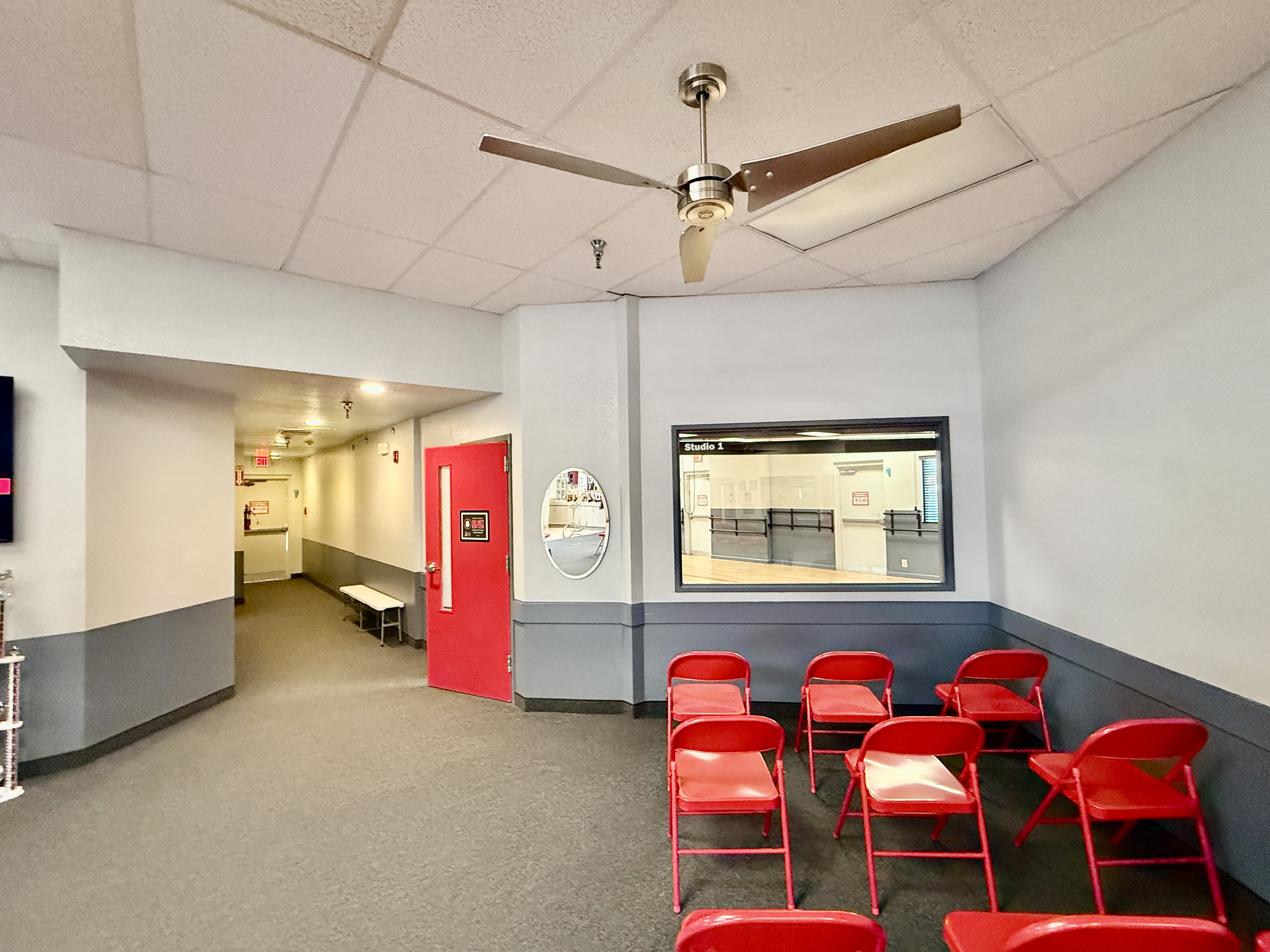 Studio 1 sitting area