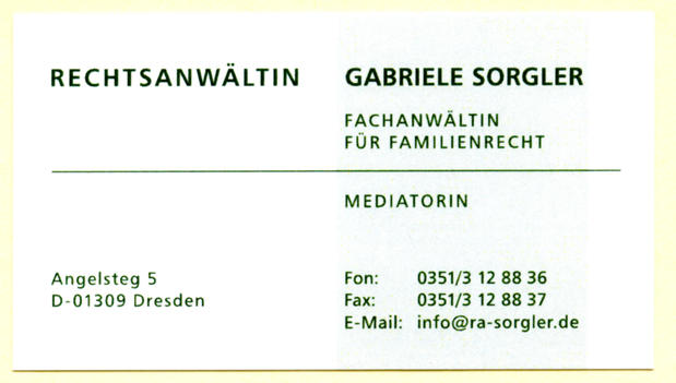 Bild 4 Rechtsanwältin Gabriele Sorgler in Dresden