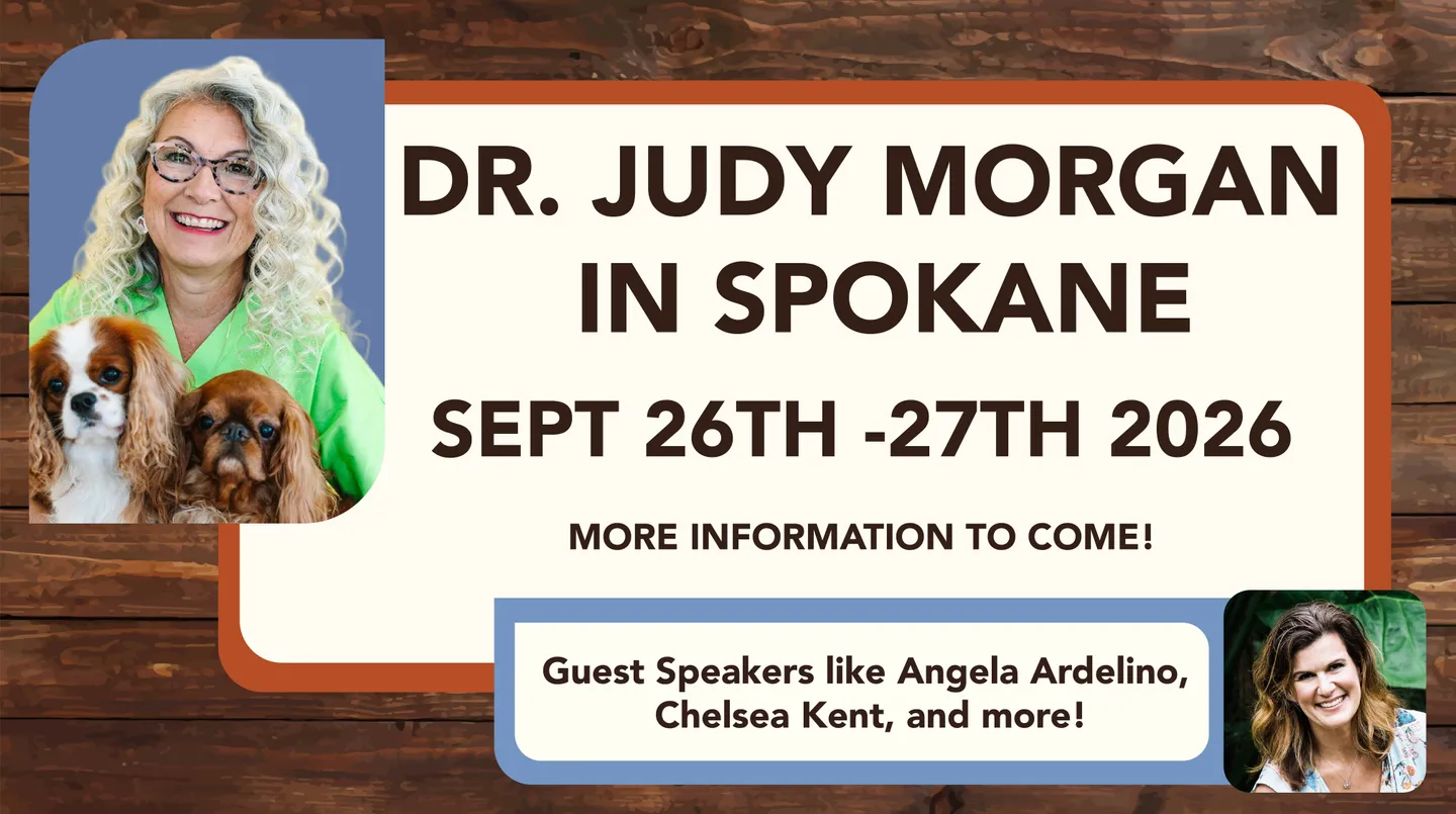 Image of Local Pet Event Dr. Judy Morgan in Spokane! Nearby