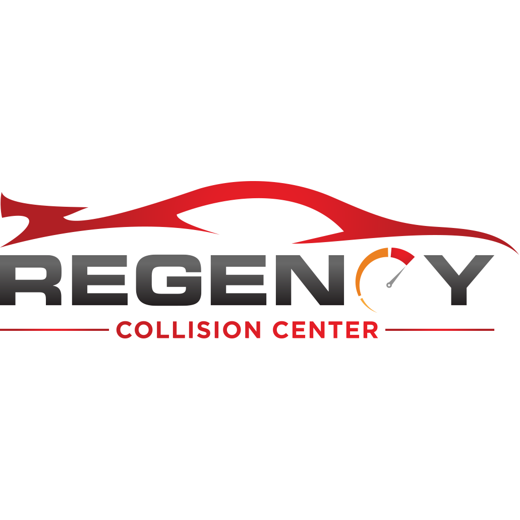 REGENCY COLLISION CENTER. Logo