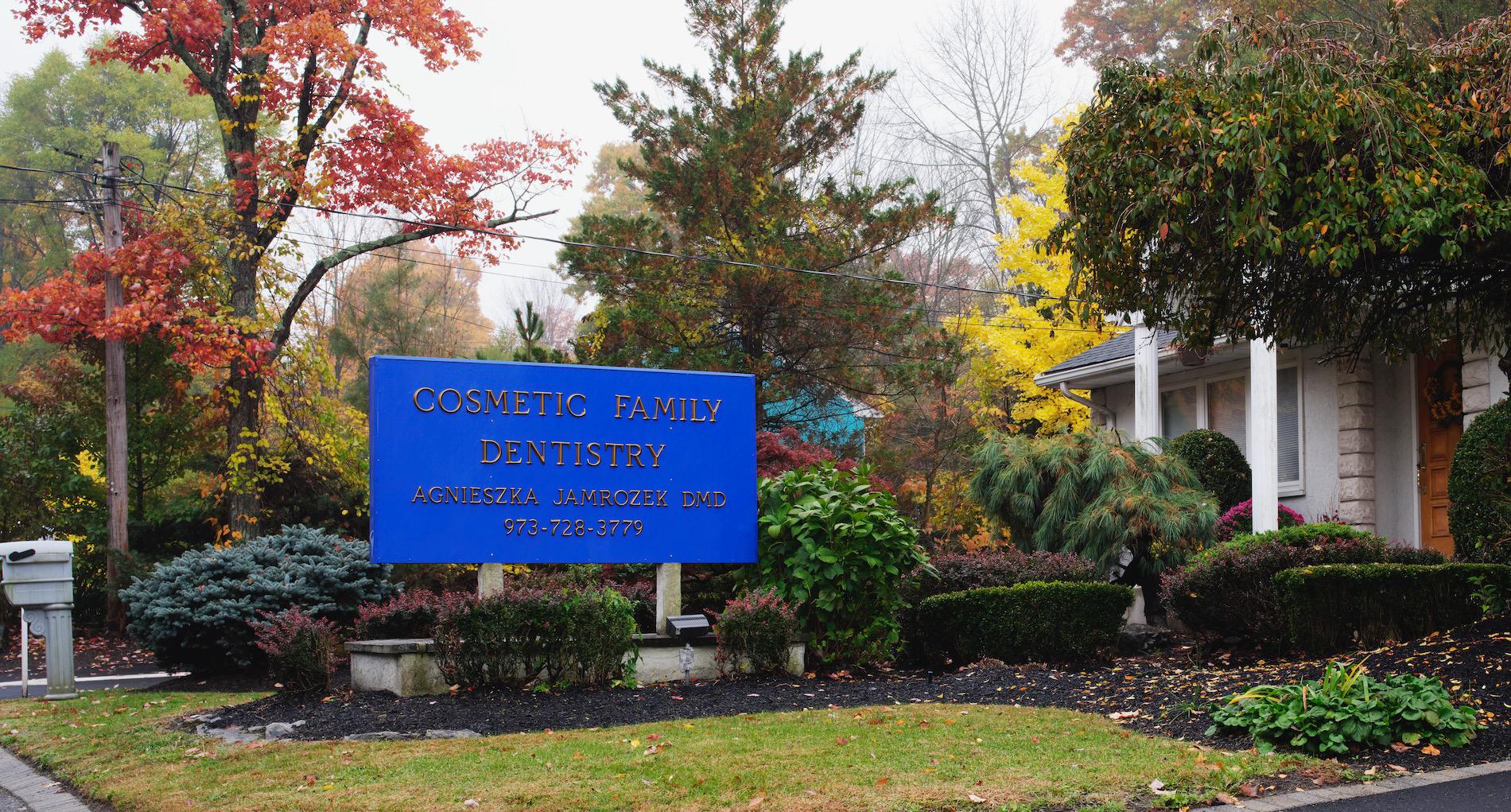 At Cosmetic Family Dentistry of West Milford: Dr. Agnieszka Jamrozek, DMD, we offer a comprehensive list of dental services designed to meet the needs of families in the greater West Milford, NJ area.

We understand the importance of oral health and how building a rapport with a family dentist can make that happen. So, whether you are coming in for a routine cleaning and comprehensive evaluation, a root canal treatment to save a decayed tooth, a dental crown to restore your tooth’s integrity, or a whitening treatment to show off your pearly whites – we will always welcome you in our office.