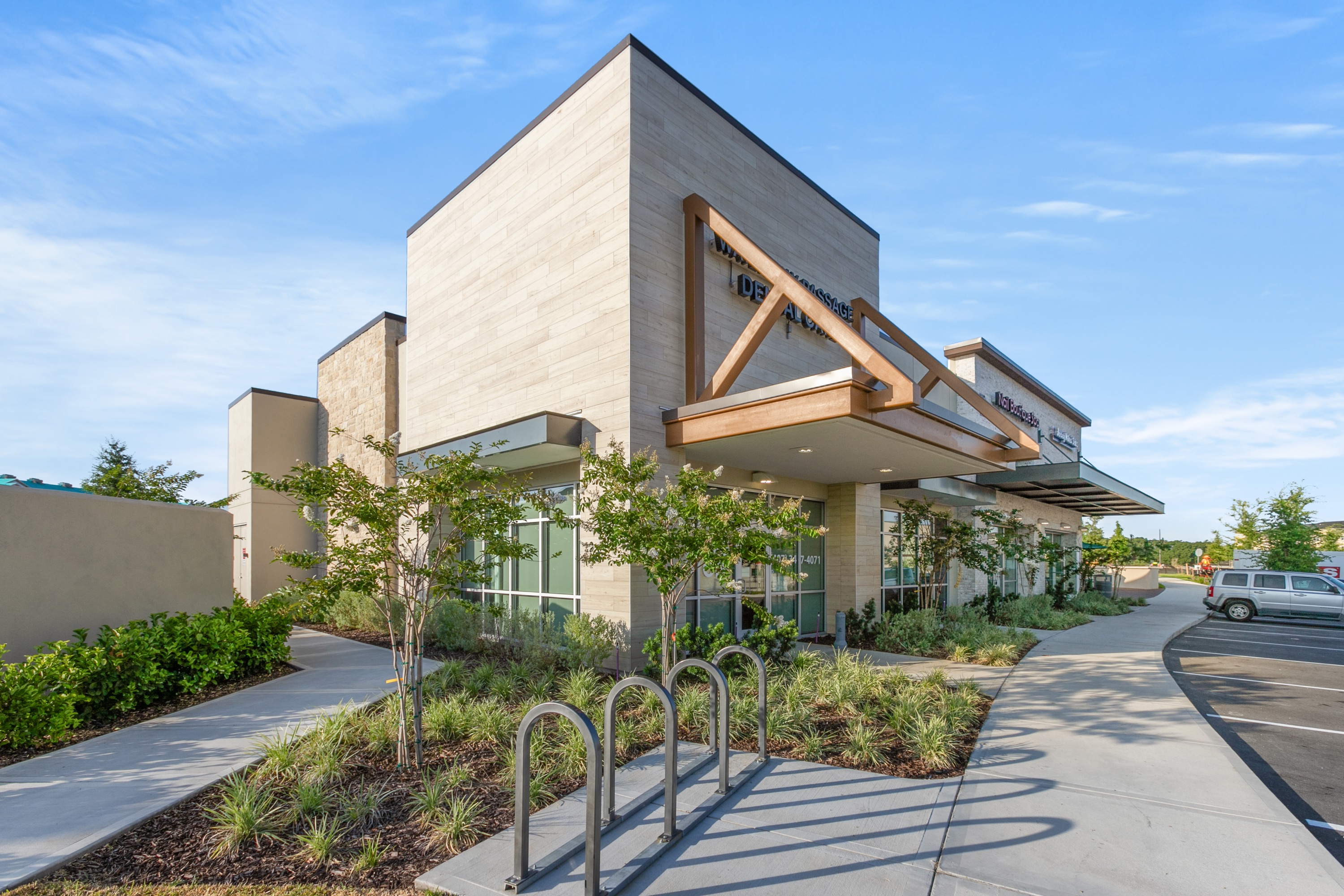 Front of office, Waterway Passage Dental Care. Dentist in Winter Garden, FL. 
