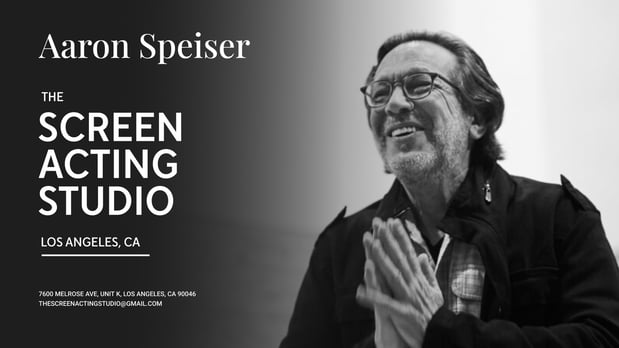 Images Aaron Speiser - The Screen Acting Studio