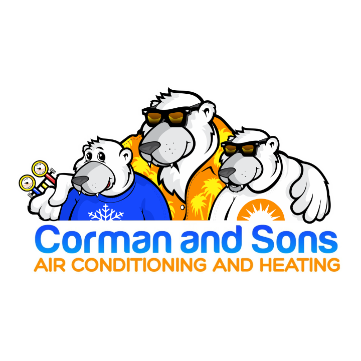 Corman and Sons Air Conditioning and Heating Logo