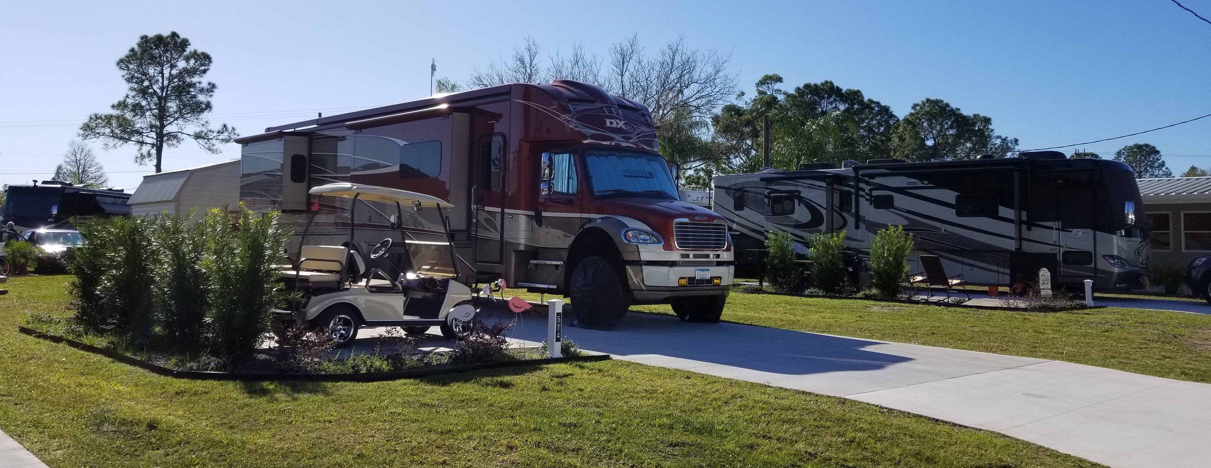 RV Sites at River Vista RV Park in Ruskin, FL