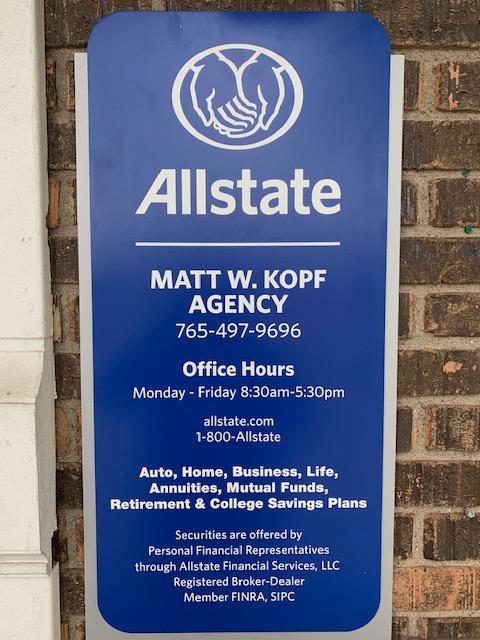 Matt Kopf: Allstate Insurance Photo