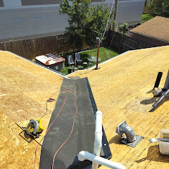 roof replacement with ice & watershield at transitions and penetration points!