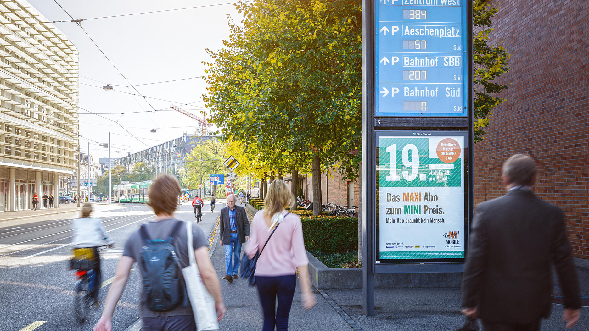 Clear Channel Schweiz AG         Filiale Basel, Münzgasse 3 in Basel