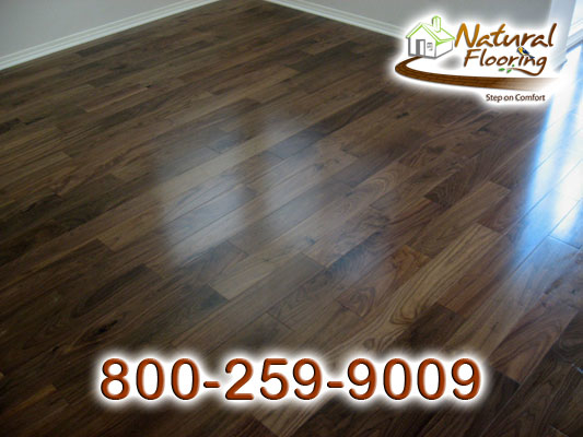 American Walnut Smooth Wood Floor