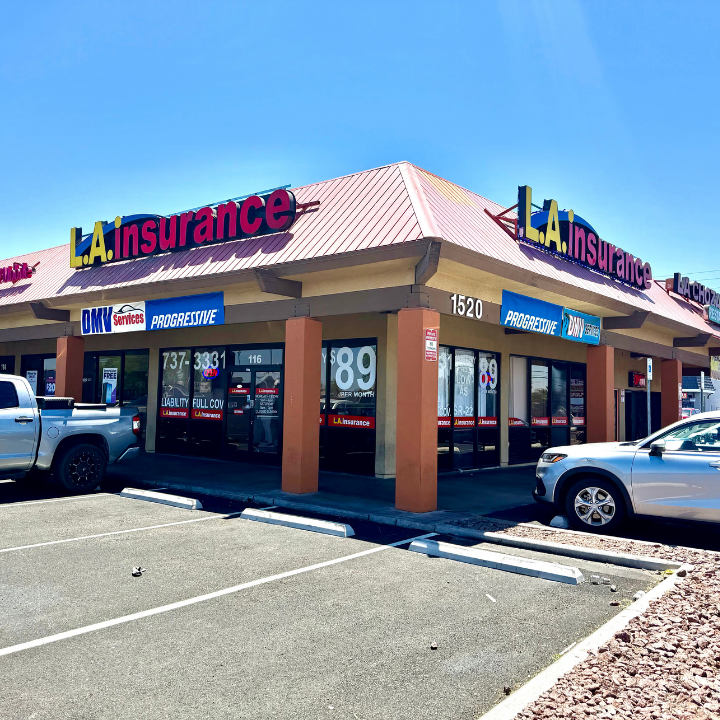 Exterior office of the L.A. Insurance Agency located at 1520 North Eastern Ave. in NV 