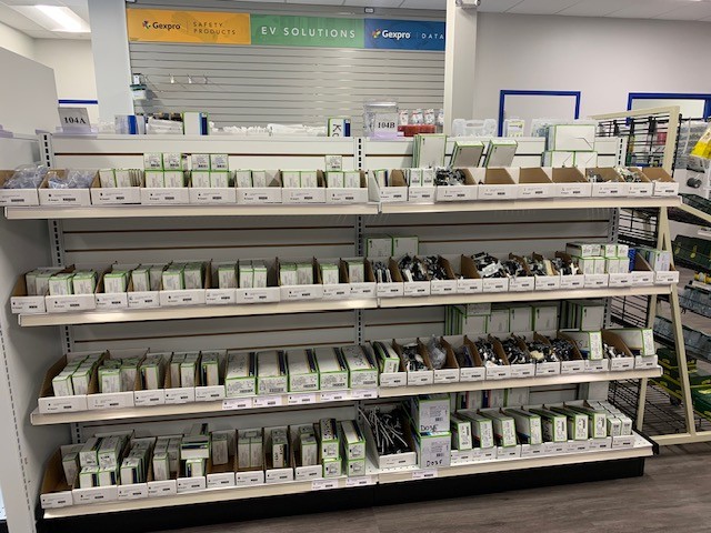 Gexpro Robinson Electrical Supply Counter