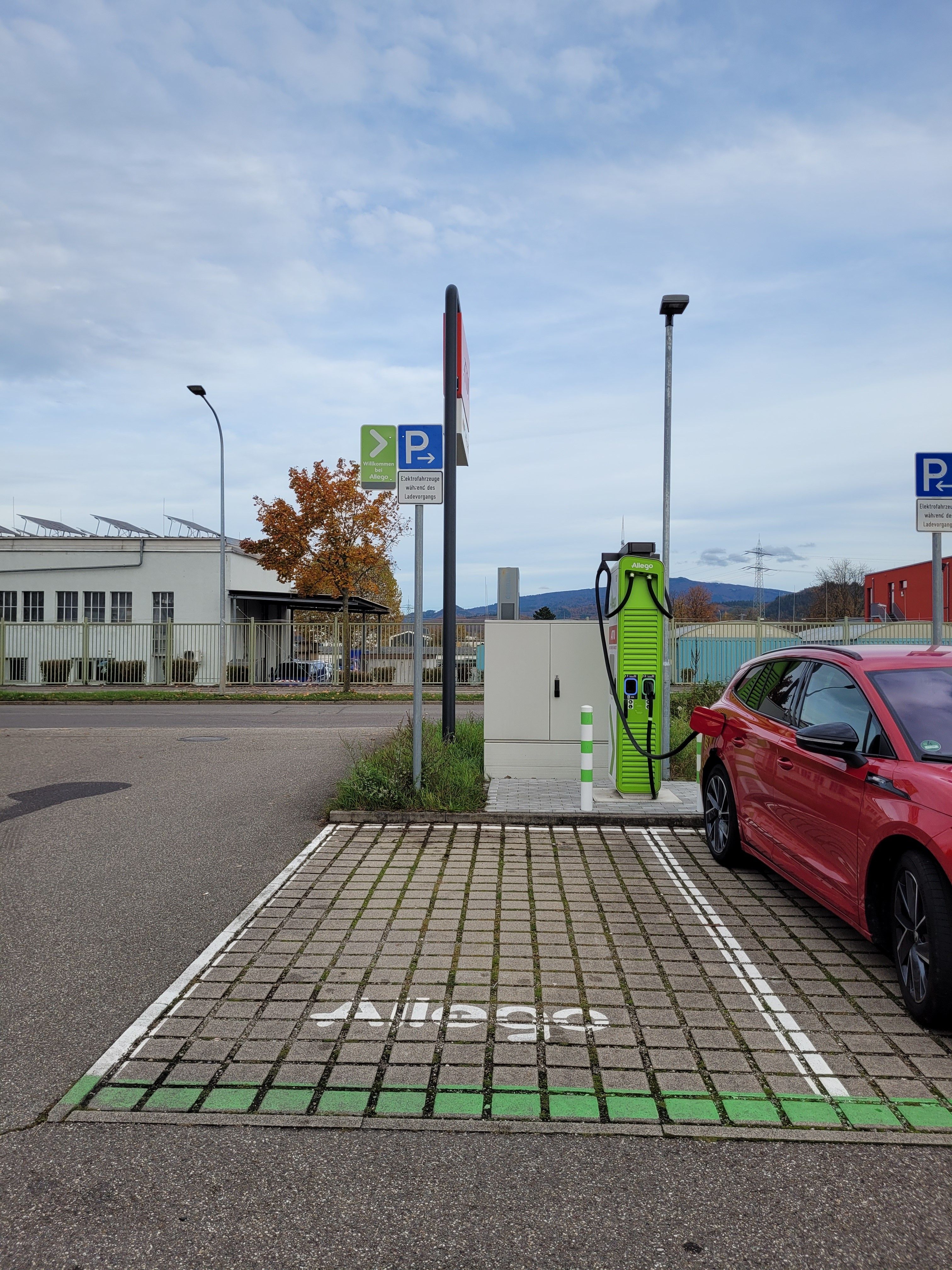 Allego-Ladestation, Tullastraße 68A in Freiburg im Breisgau