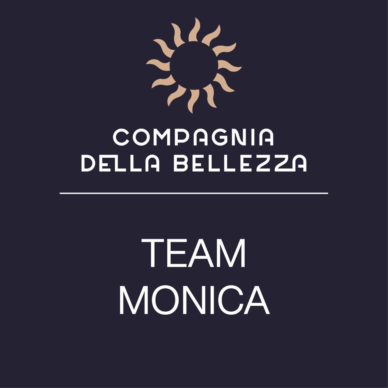 Monica parrucchiera visagista Compagnia Della Bellezza Logo