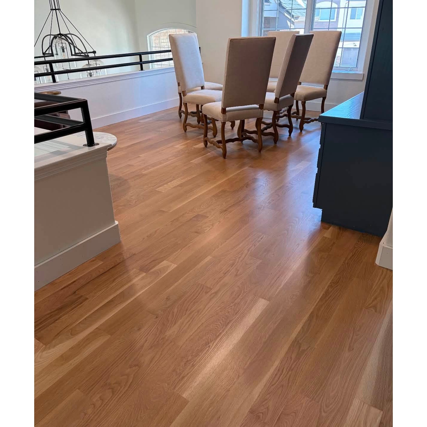 landing floor install