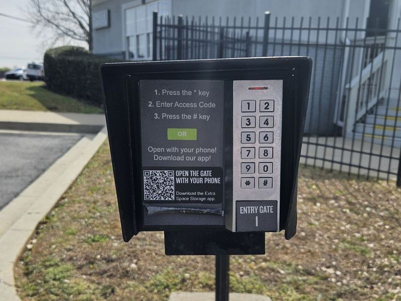 Keypad - Extra Space Storage at 4750 Nelson Brogdon Blvd, Buford, GA 30518